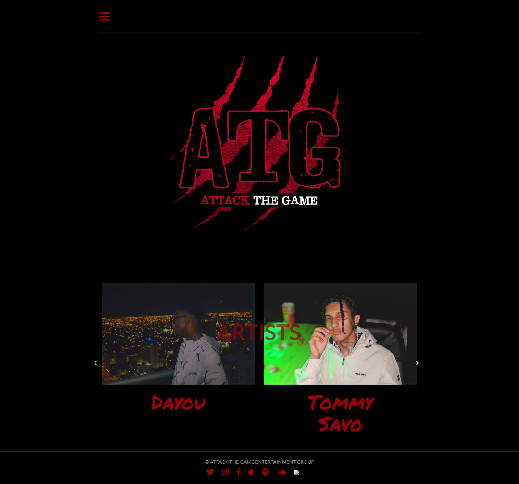 ATTACK THE GAME ENTERTAINMENT GROUP